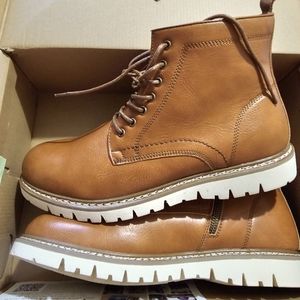 Steve Madden Men’s Cognac Chukka Boots P-BROOME Size 11